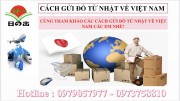 CÁCH GỬI ĐỒ TỪ NHẬT VỀ VIỆT NAM