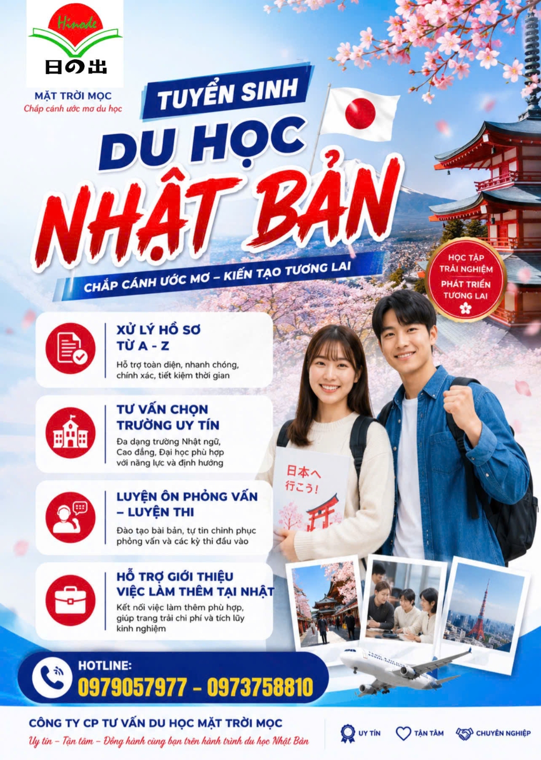 Du học Nhật Bản cùng Hinode!
